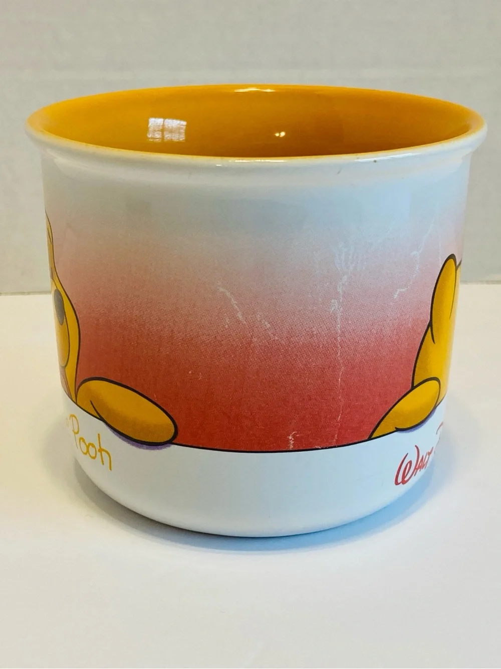 Disney  Winnie The Pooh Peek-a-Boo Mug Never Used Walt Disney World
